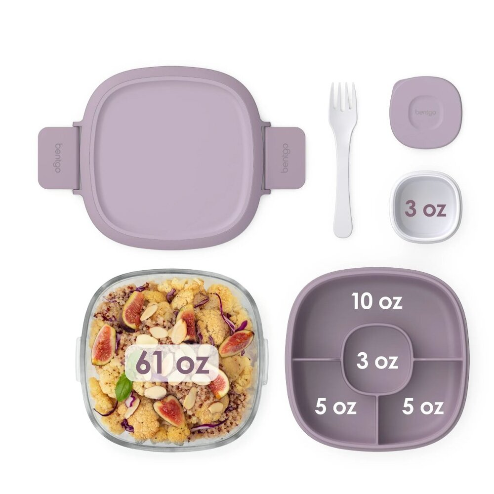 Bentgo Glass Salad Container - Picture 4 of 12